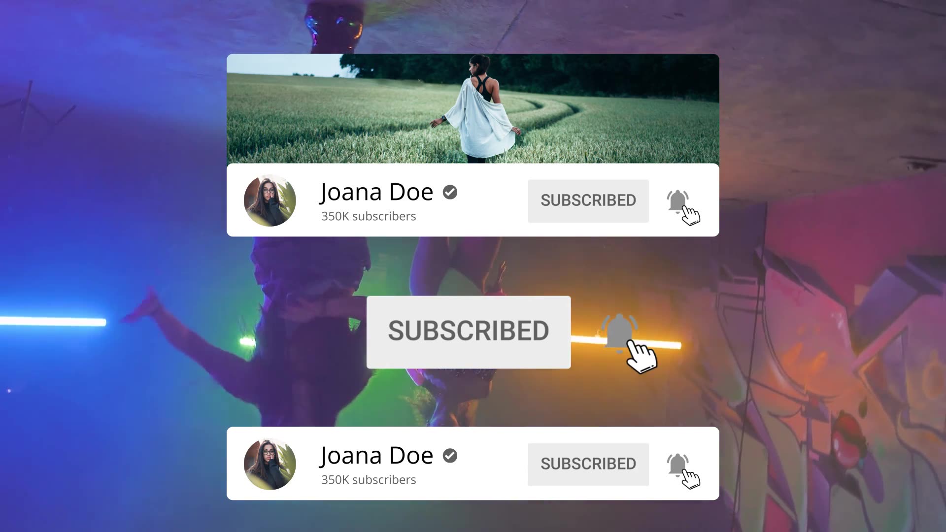 Youtube Subscribe Buttons | For Premiere Pro Videohive 34760928 Premiere Pro Image 3