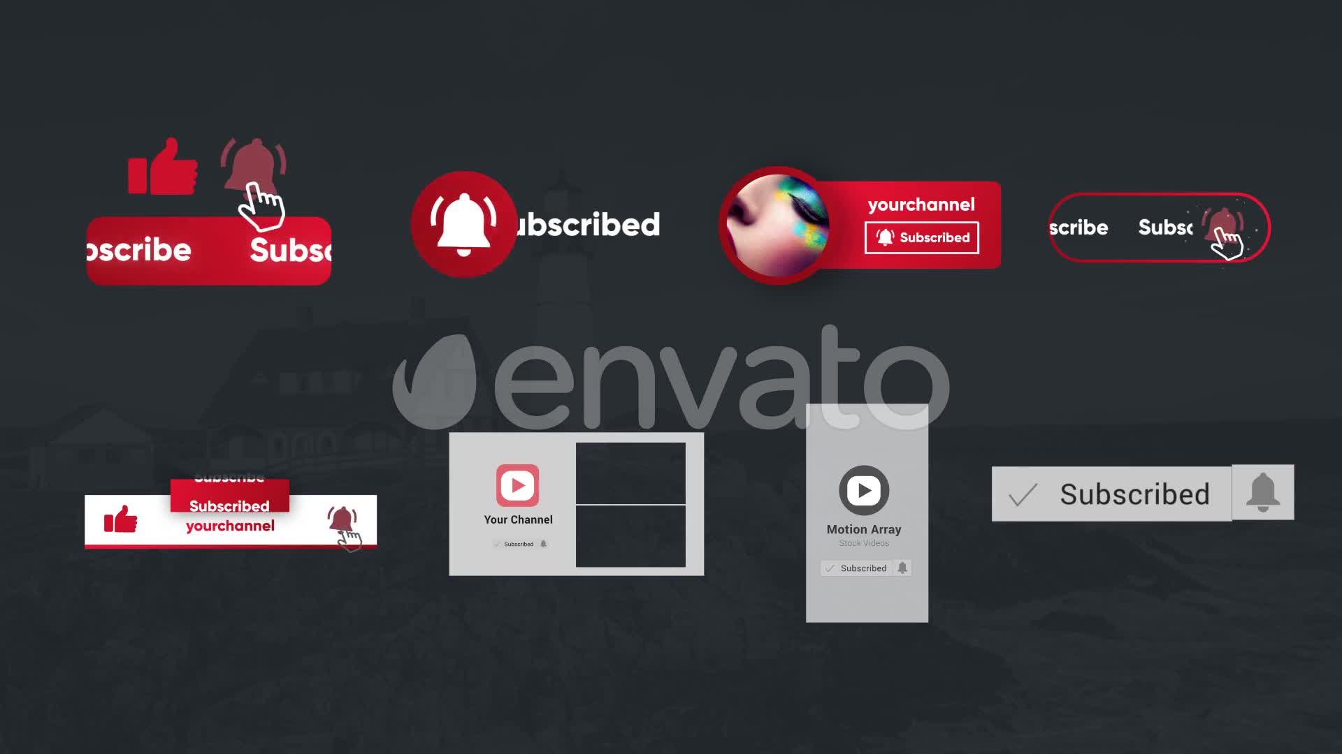 Youtube Subscribe Elements Videohive 26058650 Premiere Pro Image 1
