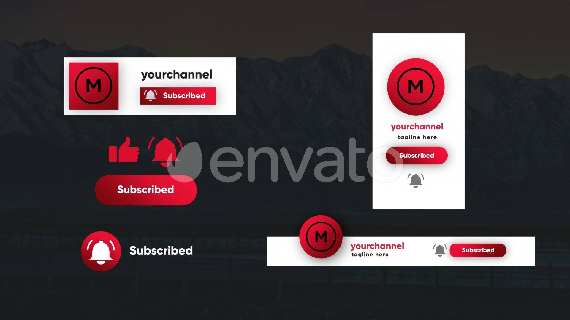 Youtube Subscribe Elements Premiere Pro Videohive 26207895 Premiere Pro Image 13