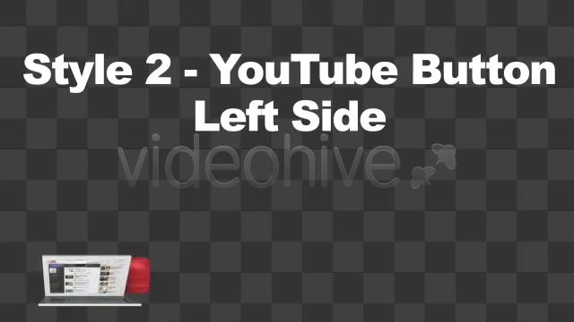 Youtube Subscribe Lower 3rd Bug 3 Styles + Alpha Videohive 2295917 Motion Graphics Image 8