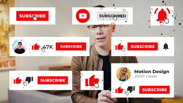 YouTube Subscribe Notification - 24196884 Download Videohive