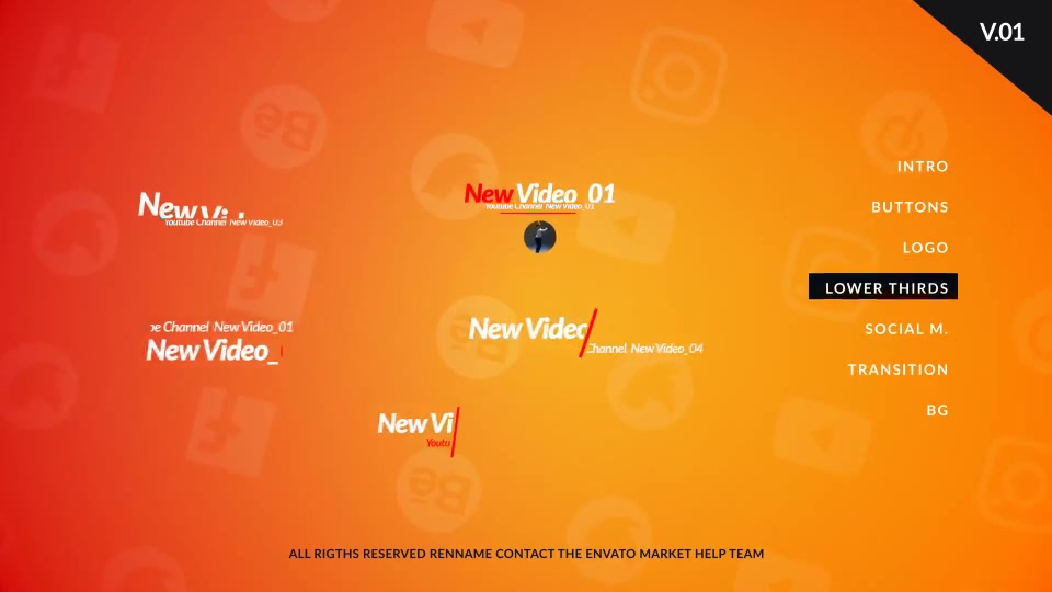 YouTube Subscribe Pack Videohive 23294966 After Effects Image 7