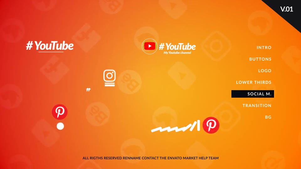 YouTube Subscribe Pack Videohive 23294966 After Effects Image 8