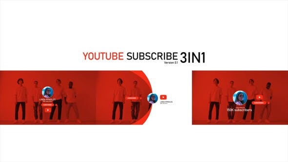 Youtube Subscribe - Videohive Download 35064266