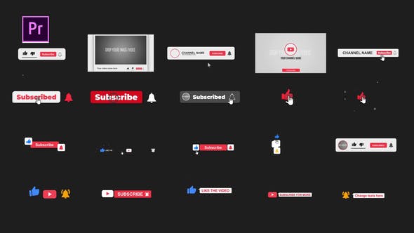 Youtube Subscriber Pack - Download 25819440 Videohive
