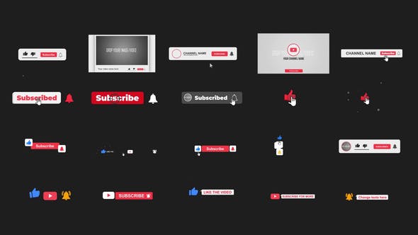 Youtube Subscriber Pack - Download Videohive 25719512