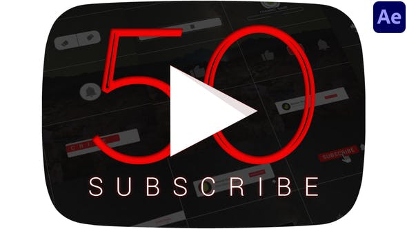 Youtube Subscribers | After Effects - 28319625 Download Videohive