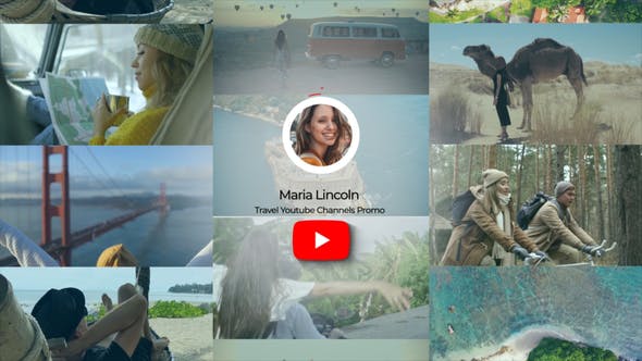 Youtube Travel Channel Intro - Videohive 32050643 Download