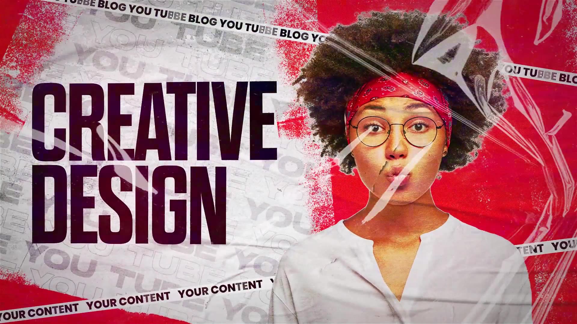 Youtube Vlog Intro I Dynamic Opener I Grunge Podcast Intro Videohive 39645947 After Effects Image 4