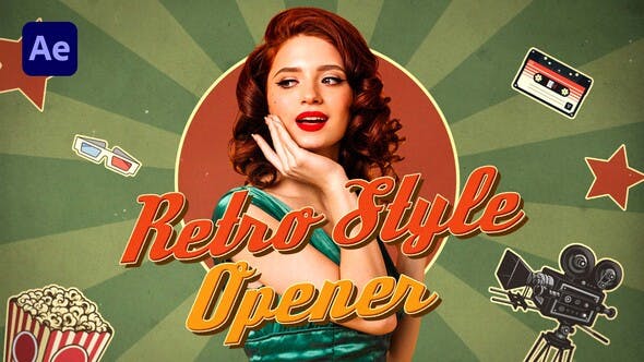 Youtube Vlog Intro | Retro Style Opener | Vintage Style - 37728723 Videohive Download