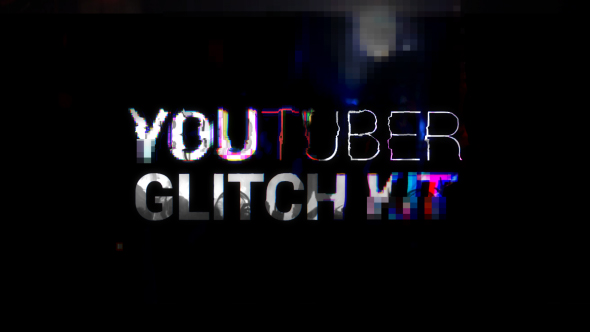 YouTuber Kit | Glitch - Download Videohive 20216462