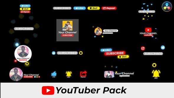 YouTuber Pack - Download Videohive 32532846