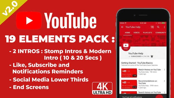 Youtuber Subscribe & End Screens - Videohive 23179724 Download