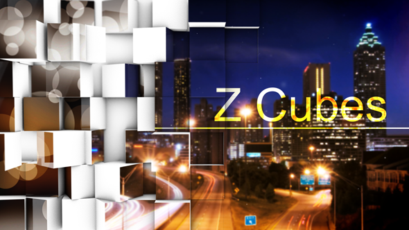 Z Cubes Transition - Download Videohive 6023897