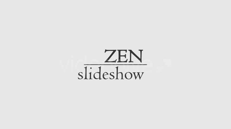 Zen Slideshow - Download Videohive 5091772