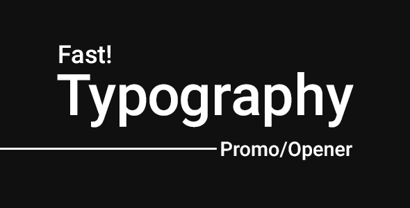 ZenX Fast Typography Promo - Download Videohive 19349835