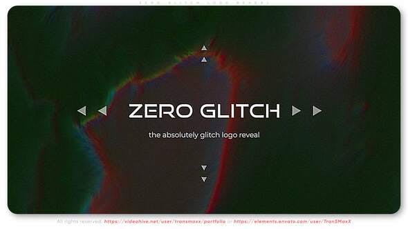Zero Glitch Logo Reveal - Videohive Download 33396216