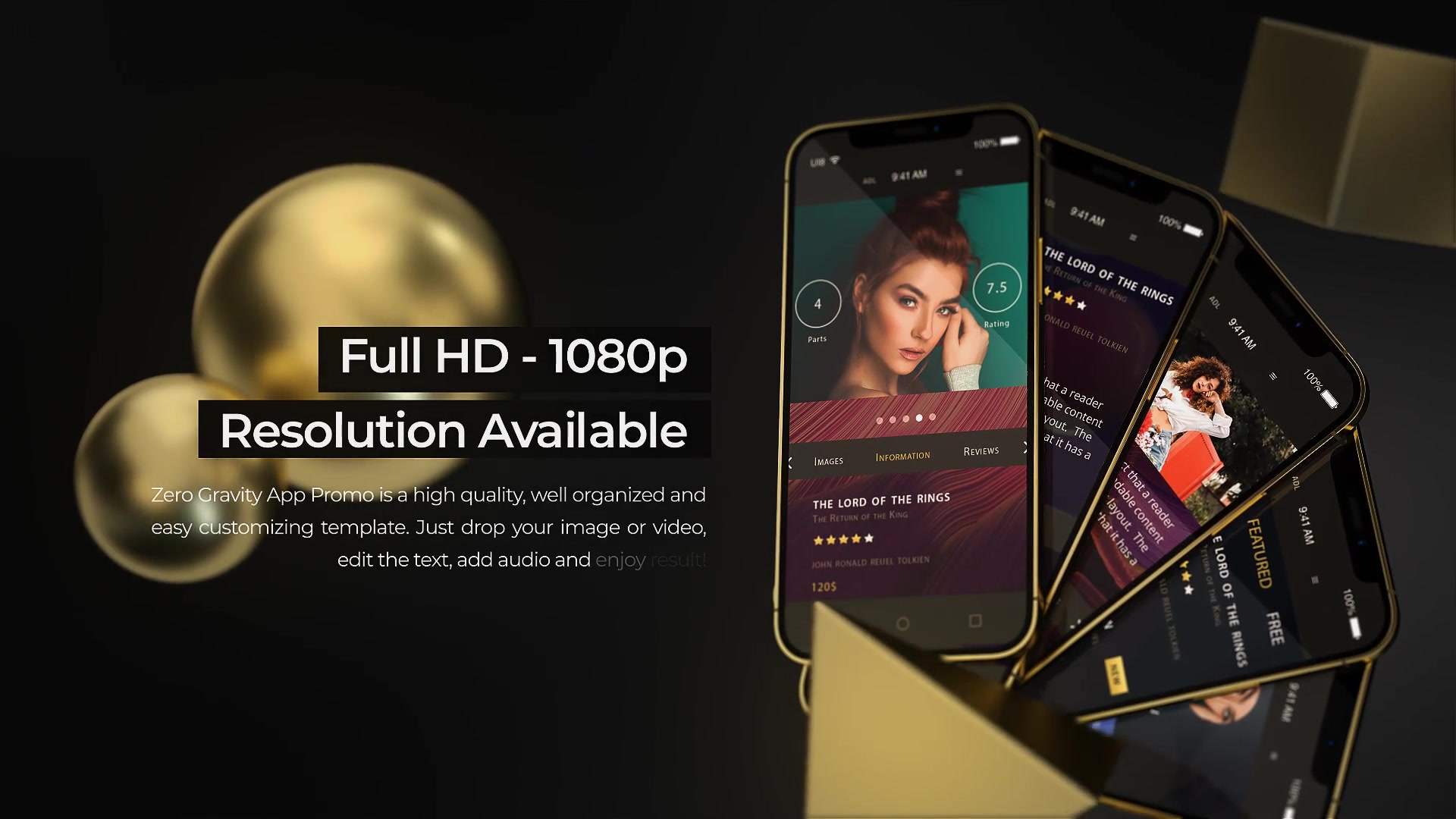 Zero Gravity Luxury Application Promo Videohive 35401455 Premiere Pro Image 4