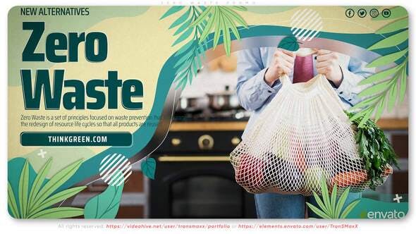 Zero Waste Promo - Videohive 33183059 Download