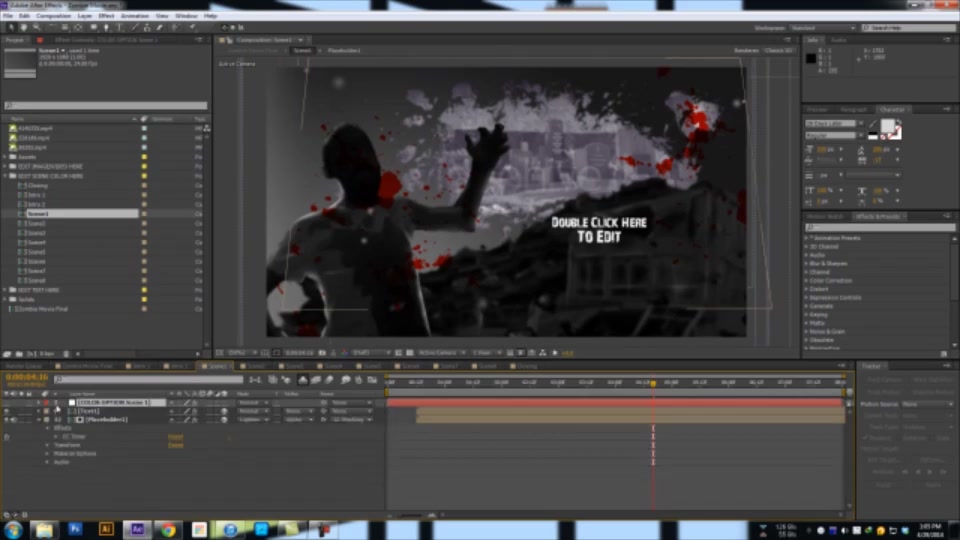Zombie Movie Videohive 7622493 After Effects Image 12