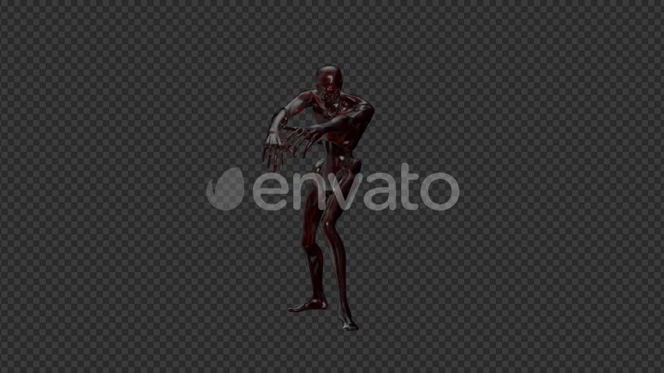 Zombie Skeleton Walk - Download Videohive 21604823