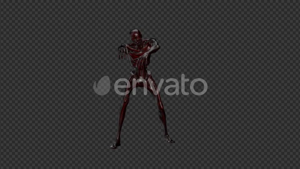 Zombie Skeleton Walk - Download Videohive 21604823