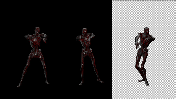 Zombie Skeleton Walk - Download Videohive 21604823