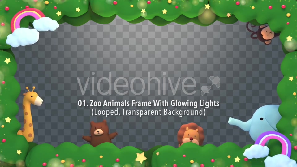 Zoo Animals Frame - Download Videohive 20718066