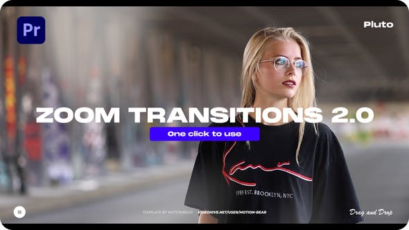 Zoom Transitions 2.0 For Premiere Pro - 36683544 Videohive Download