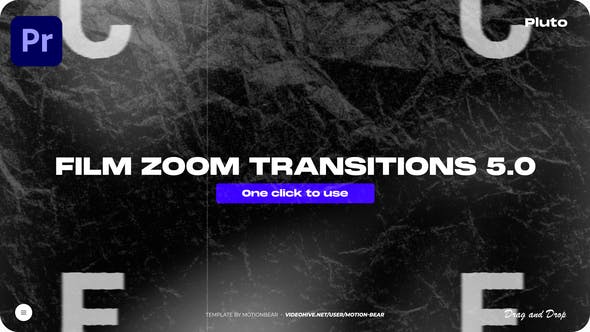 Zoom Transitions 5.0 For Premiere Pro - 42929029 Videohive Download