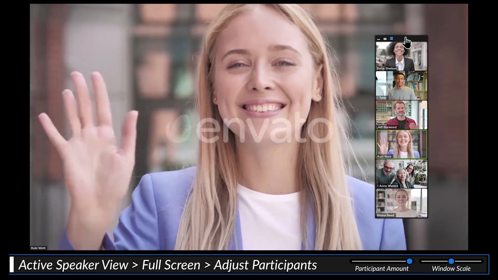 Zoom Views: Online Video Conferencing Toolkit Videohive 28972353 After Effects Image 3
