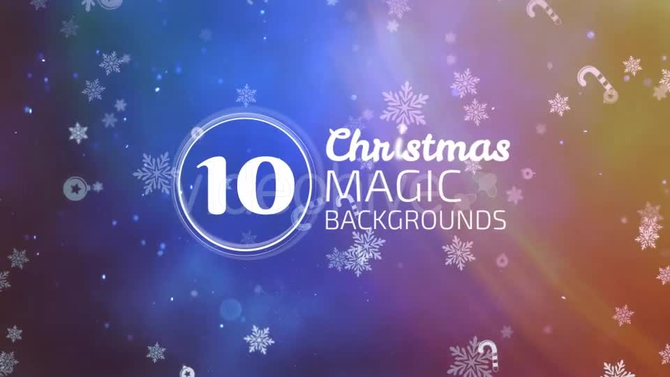 10 Christmas Backgrounds Videohive 13795388 Motion Graphics Image 1