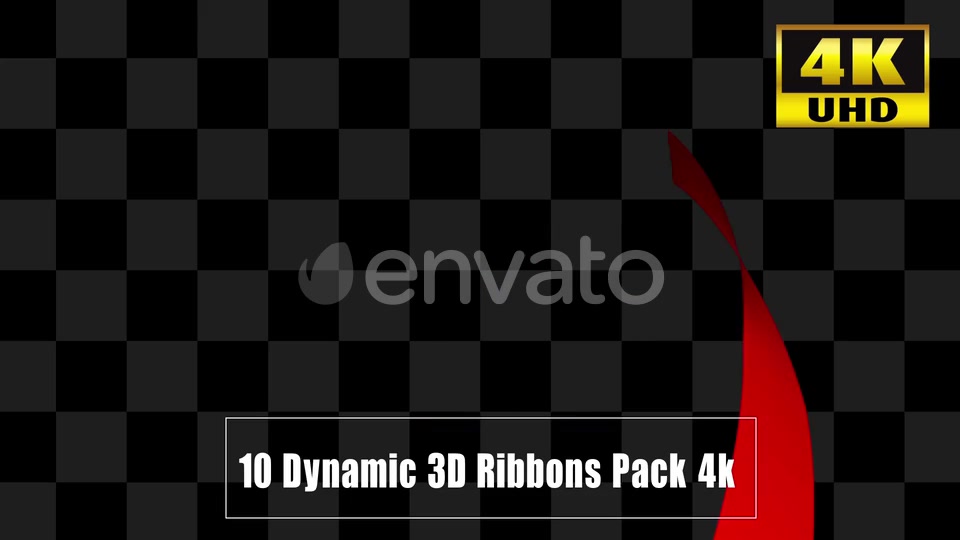 10 Dynamic Ribbons Pack 4k Videohive 23595439 Motion Graphics Image 5