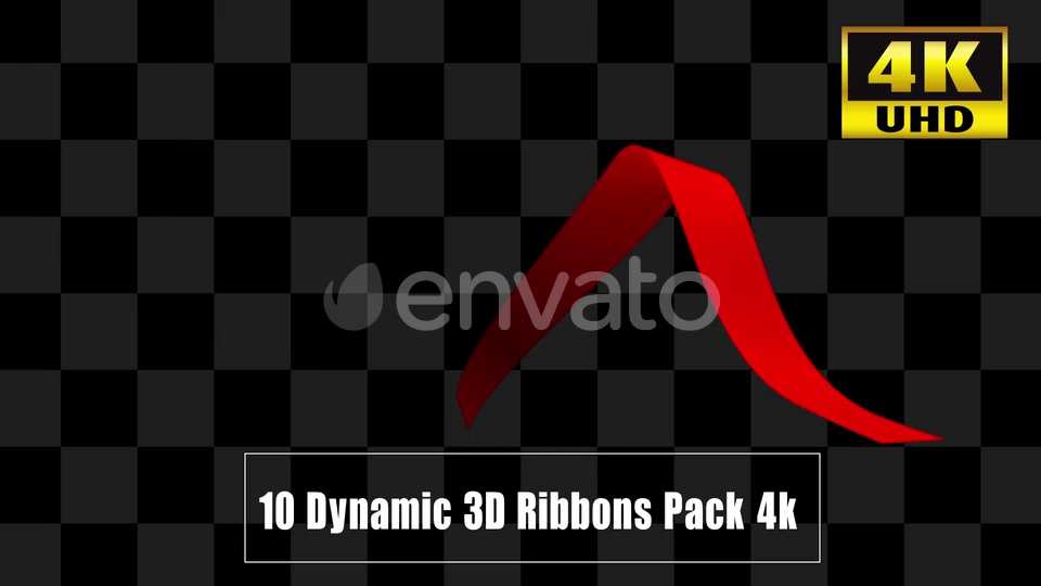 10 Dynamic Ribbons Pack 4k Videohive 23595439 Motion Graphics Image 6