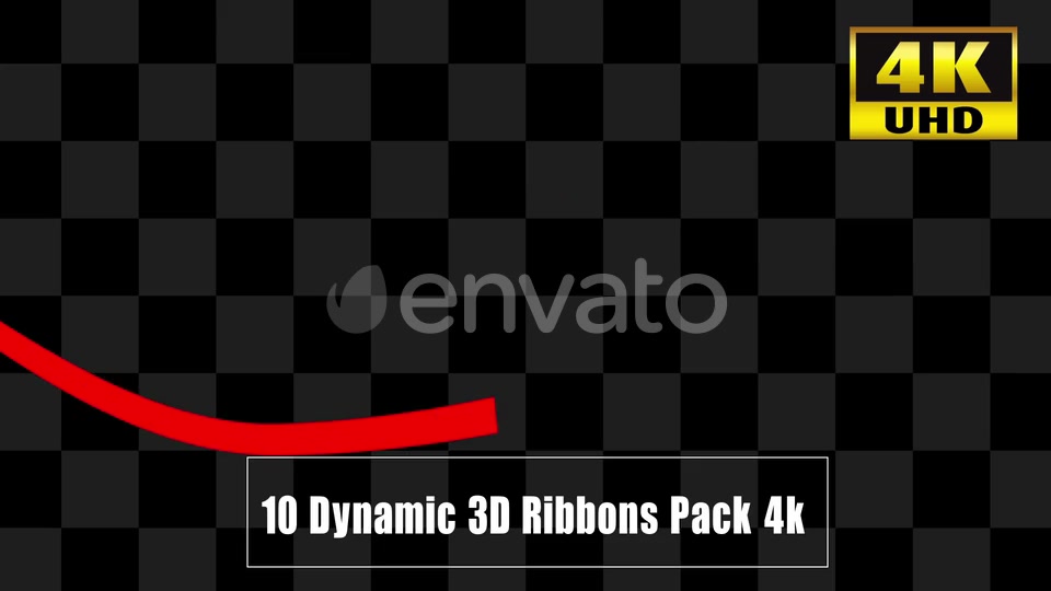 10 Dynamic Ribbons Pack 4k Videohive 23595439 Motion Graphics Image 9