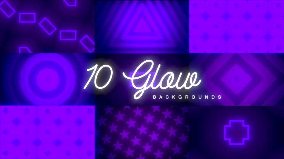 10 Glow Backgrounds Videohive 18673625 Motion Graphics Image 2