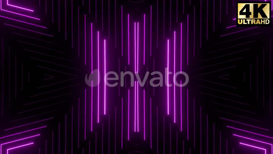 10 Purple Neon Lights Loop Pack Videohive 25432143 Motion Graphics Image 1