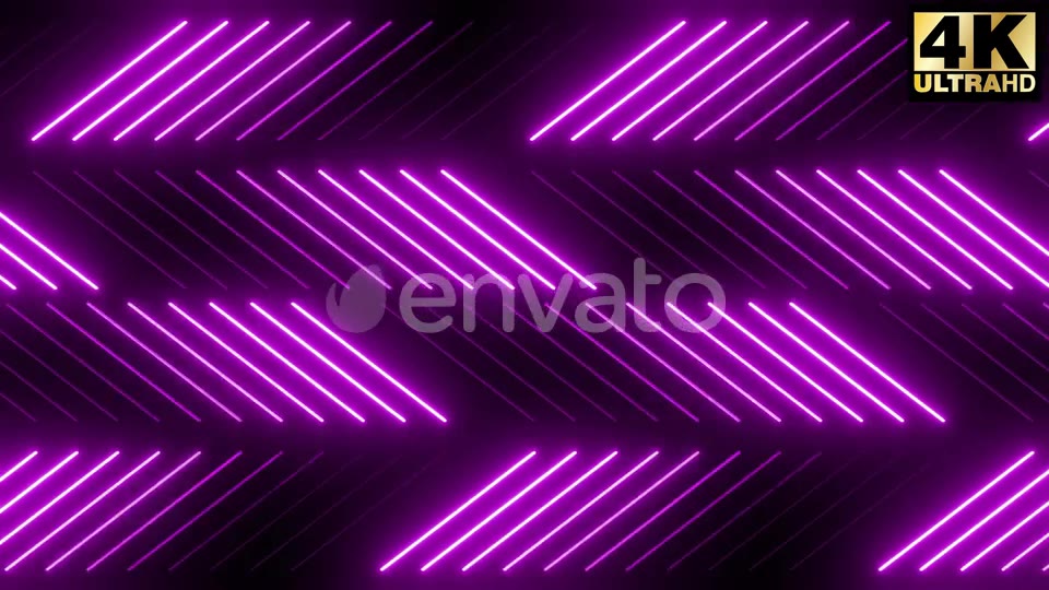 10 Purple Neon Lights Loop Pack Videohive 25432143 Motion Graphics Image 11