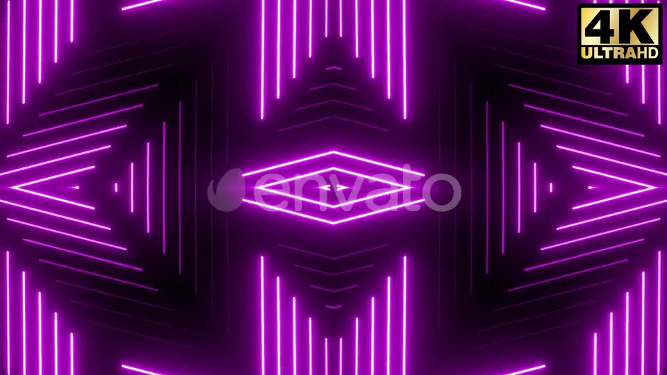 10 Purple Neon Lights Loop Pack Videohive 25432143 Motion Graphics Image 2