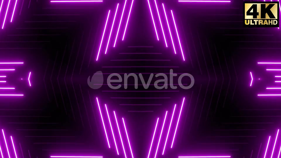 10 Purple Neon Lights Loop Pack Videohive 25432143 Motion Graphics Image 4
