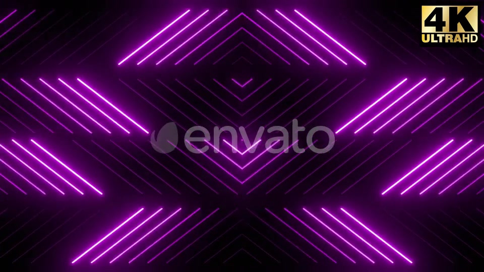 10 Purple Neon Lights Loop Pack Videohive 25432143 Motion Graphics Image 6