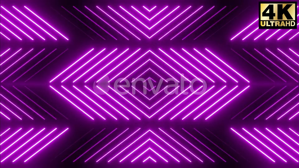 10 Purple Neon Lights Loop Pack Videohive 25432143 Motion Graphics Image 7