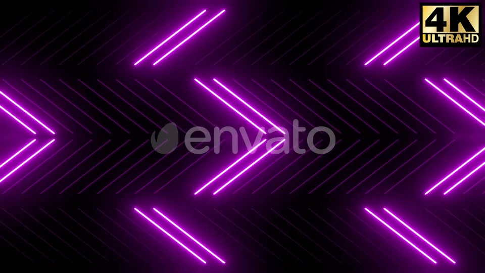 10 Purple Neon Lights Loop Pack Videohive 25432143 Motion Graphics Image 9