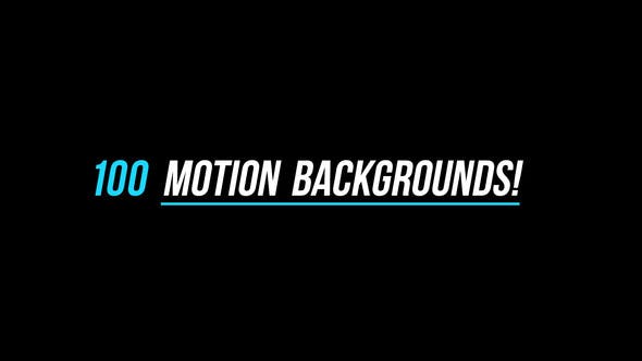 100 Backgrounds 4K - Download Videohive 22287058