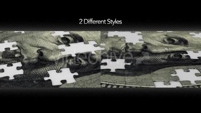 $100 Dollar Ben Franklin Jigsaw Puzzle Videohive 10106733 Motion Graphics Image 1