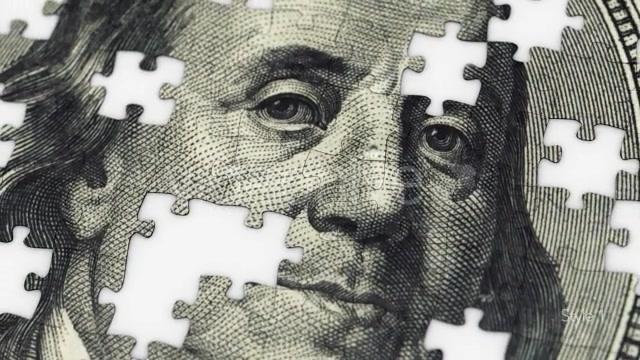 $100 Dollar Ben Franklin Jigsaw Puzzle Videohive 10106733 Motion Graphics Image 6