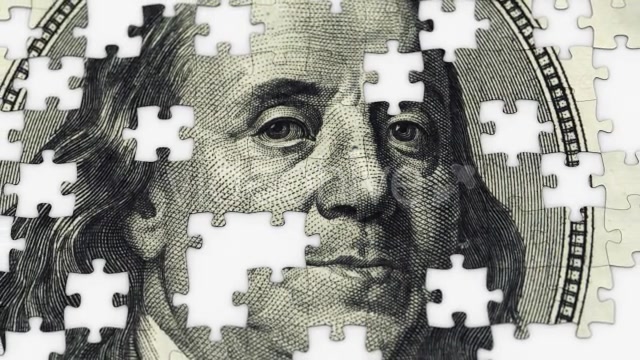 $100 Dollar Ben Franklin Jigsaw Puzzle Videohive 10106733 Motion Graphics Image 7