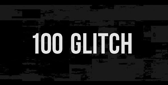 100 Glitch Overlay - Videohive Download 21364623