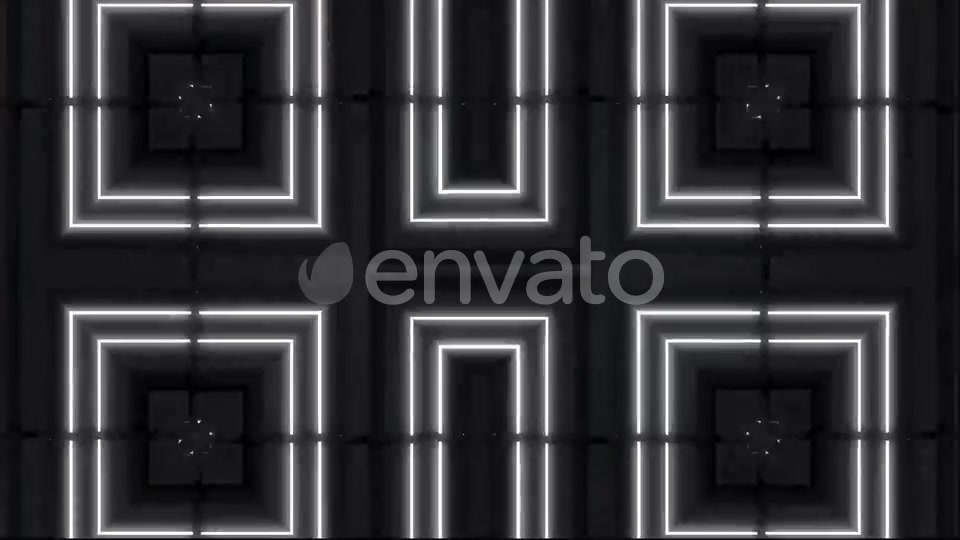 12 White Lines Shapes VJ Pack Videohive 23978083 Motion Graphics Image 10