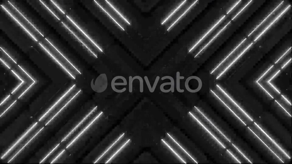 12 White Lines Shapes VJ Pack Videohive 23978083 Motion Graphics Image 6